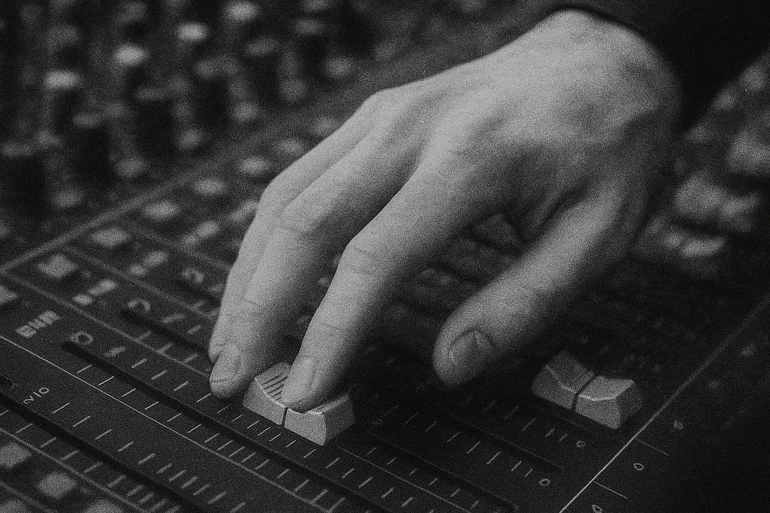 Main-Page-Hand-On-Mixing-Table Our Process